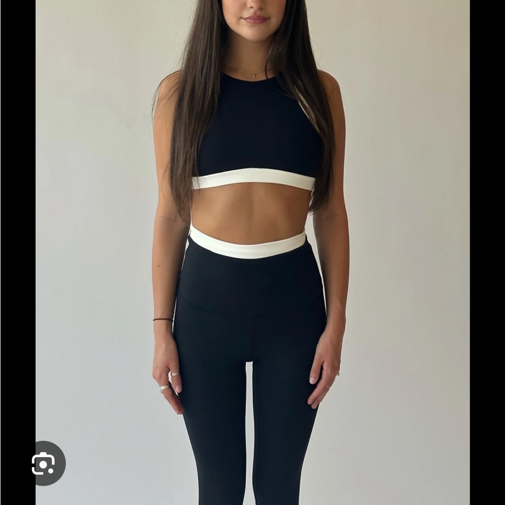 Black and White leggings